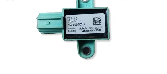 Audi A4 S4 B8 8K Airbag deployment crash/impact sensor 8K0955557C 5WK4380902