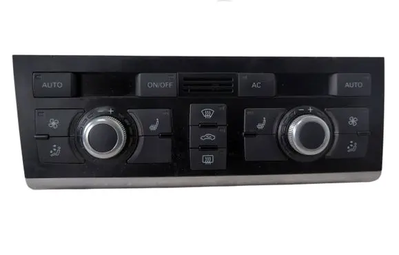 Audi A6 S6 C6 4F Climate control unit 4F1820043AL 4F0910043B 5HB00883356