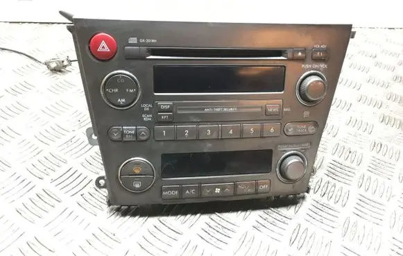 Subaru Legacy Radio/CD/DVD/GPS head unit 86201AG300