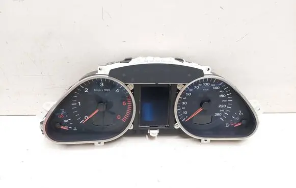 Audi A6 S6 C6 4F Speedometer (instrument cluster) 4F0920900L 4F0910900A 503000730202