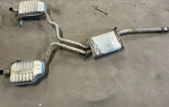 Audi A4 S4 B6 8E 8H Muffler/silencer 