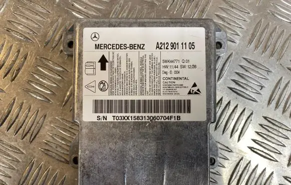 Mercedes-Benz E W212 Airbag control unit/module A2129011105 5WK44771