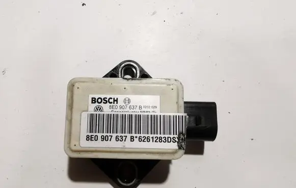 Audi A4 S4 B7 8E 8H ESP acceleration yaw rate sensor 8E0907637B