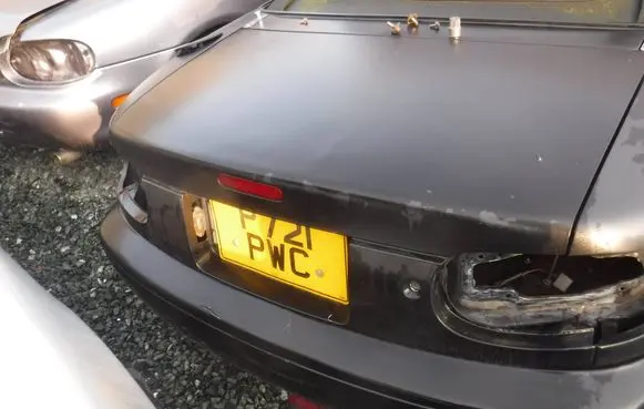 Mazda MX-5 NA Miata Truck tailgate 