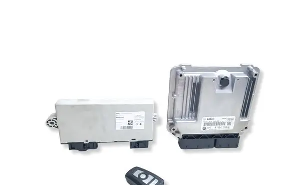 BMW 5 F10 F11 Engine ECU kit and lock set 8514740 0281018364 9282119