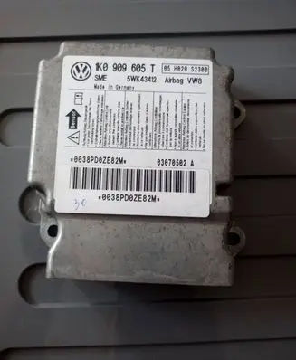Volkswagen Golf V Airbag control unit/module 1K0909605T