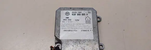 Skoda Fabia Mk1 (6Y) Airbag control unit/module 6Q0909605H