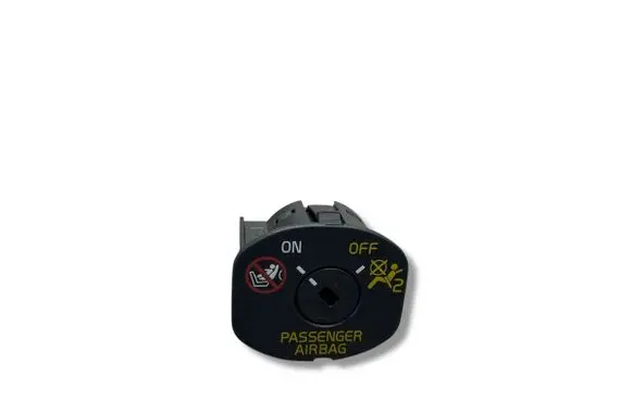 Passenger airbag on/off switch