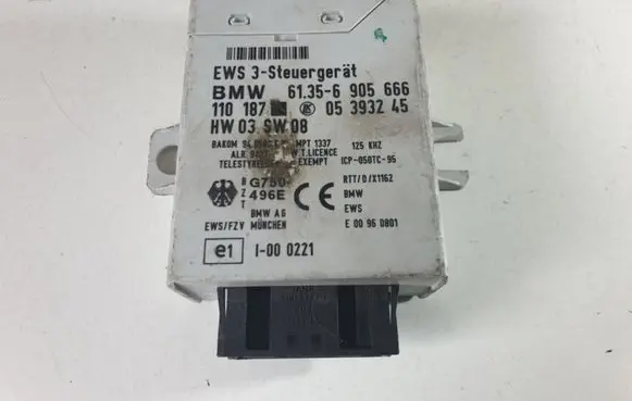 BMW 3 E46 Immobilizer control unit/module 6905666 61356905666 05393245