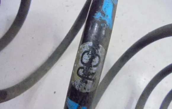 Opel Astra H Rear coil spring