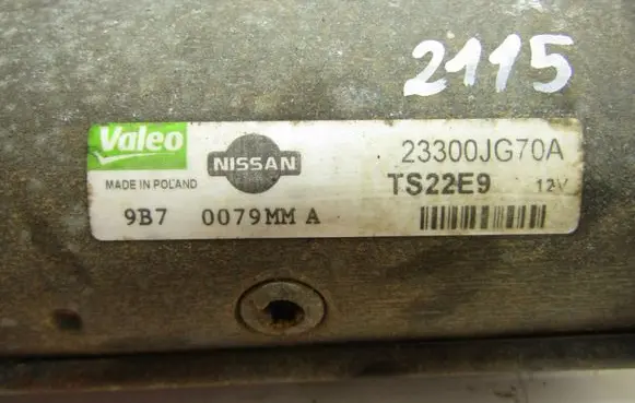 Nissan X-Trail T30 Starter motor 23300JG70A