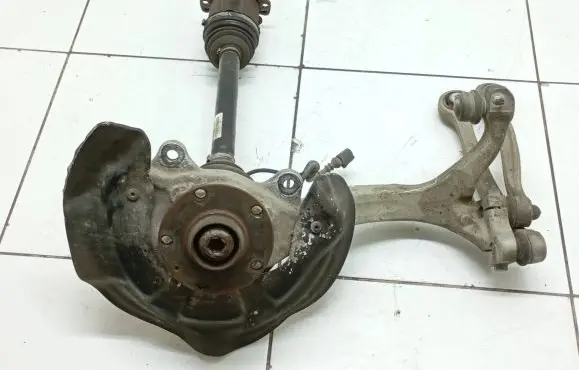 Audi A6 S6 C6 4F Front wheel hub spindle knuckle 4F0407273H 4F0615312A 4F0407242C