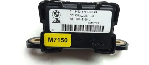 BMW 3 E46 ESP acceleration yaw rate sensor 6762769 M7150