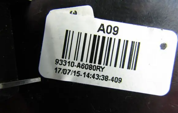 Hyundai i30 Multifunctional control switch/knob 93310A6080RY