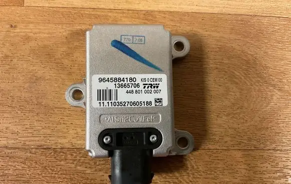 Peugeot 407 ESP acceleration yaw rate sensor 9645884180 13665706 448801002007