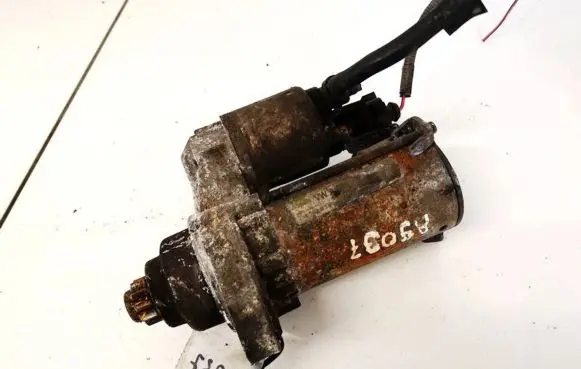 Skoda Fabia Mk2 (5J) Starter motor 02t911023s 2607071187
