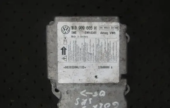 Volkswagen Golf V Airbag control unit/module 1k0909605h 5wk43411