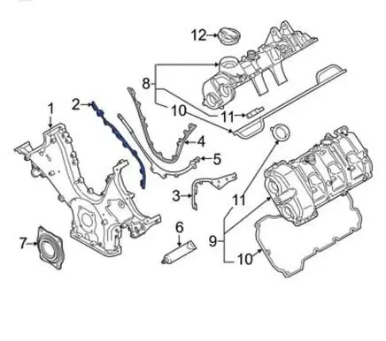Porsche Macan (95B) other engine part 94610113004