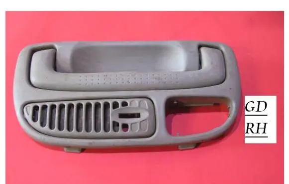 KIA Carnival Rear interior roof grab handle 0K55351310 0K55251310