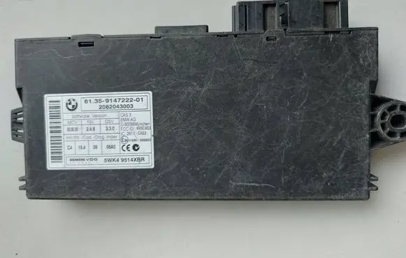 BMW 5 E60 E61 CAS control unit/module 9147222