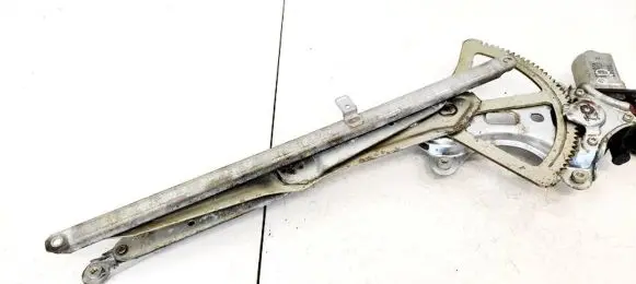 Sliding door window regulator with motor