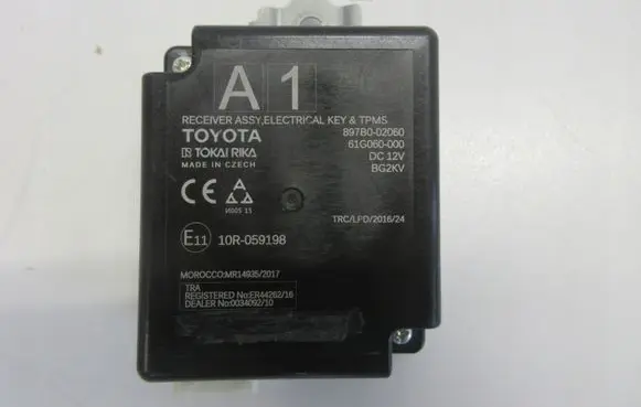 Toyota Corolla E210 E21 Tire pressure control unit 897B002060