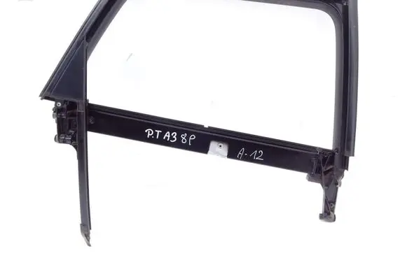 Audi A3 S3 8P Rear door window/glass frame 8P4839630