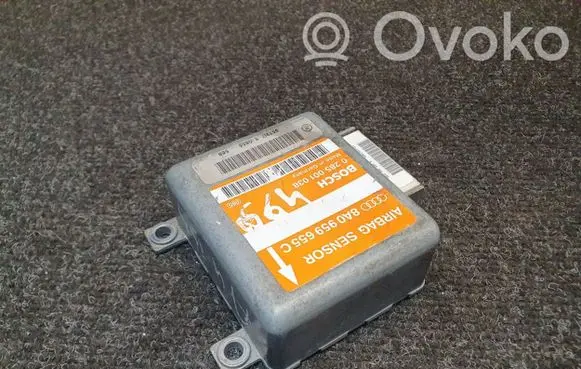 Audi A4 S4 B5 8D Airbag control unit/module 8A0959655C 0285001038