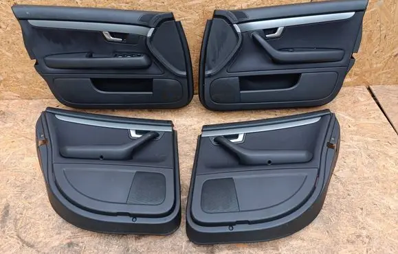 Front door card panel trim