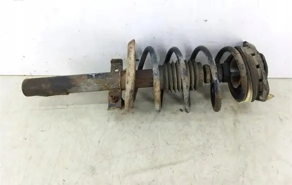Renault Megane II Front shock absorber with coil spring