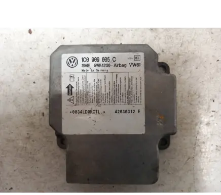 Volkswagen PASSAT B5.5 Airbag control unit/module 1C0909605C 42030312E 5WK43130