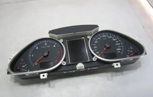 Audi A6 S6 C6 4F Speedometer (instrument cluster) 4F0920931D 4F0910930A 503000731402