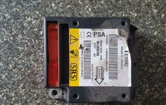 Peugeot 607 Airbag control unit/module 9643869780
