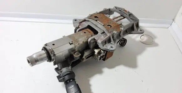 Steering wheel axle