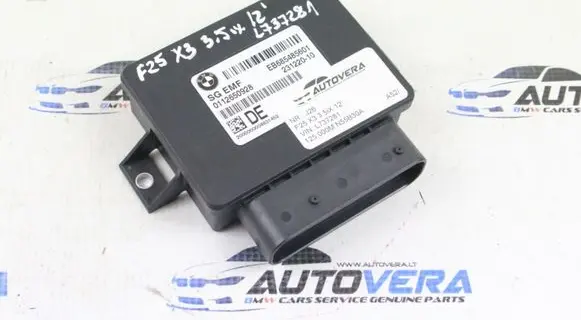 BMW X3 F25 Hand brake control module 6854856