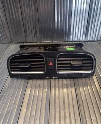 Volkswagen Golf VI Dash center air vent grill 5K0819728N
