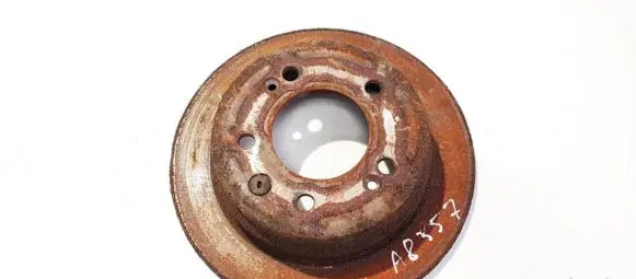 KIA Ceed Rear brake disc neventiliuojamas