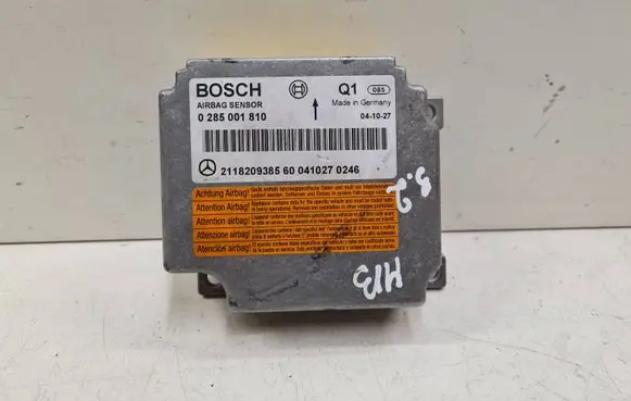 Mercedes-Benz E W211 Airbag control unit/module 2118209385 0285001810