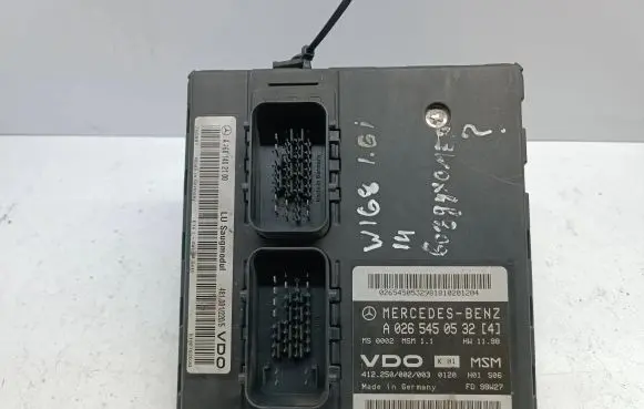 Mercedes-Benz A W168 Engine control unit/module A0265450532 412250002003 A1661402100