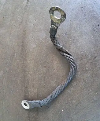 Mercedes-Benz Sprinter W906 Negative earth cable (battery) 