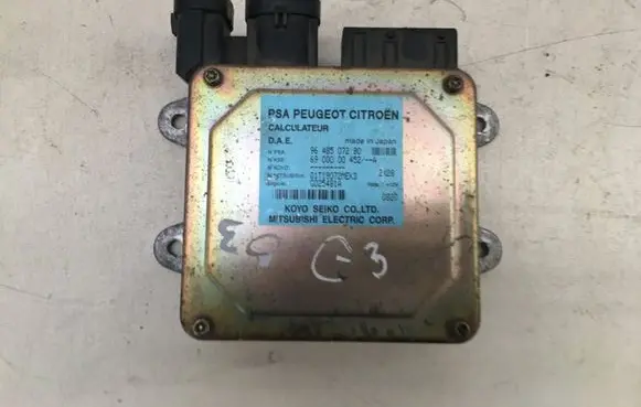 Citroen C3 Power steering control unit/module 9648507280 6900000452A Q1T19072MEKD