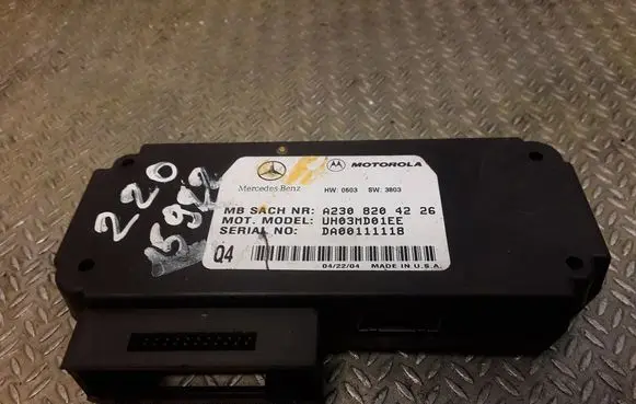 Mercedes-Benz S W220 Phone control unit/module A2308204226 2308204226