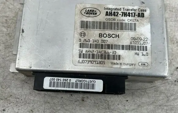 Land Rover Range Rover L322 Gearbox control unit/module AH427H417AD AH4214C366AD 0260140007