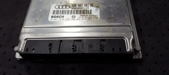 Audi A6 S6 C5 4B Engine control unit/module 4b0907401ae 0281010496