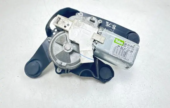 Peugeot 308 Rear window wiper motor 9680477480 53031812 A00301009
