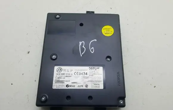 Volkswagen PASSAT B6 Bluetooth control unit module 3C0035729G