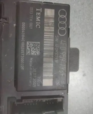 Audi A6 S6 C6 4F Other control units/modules 4F0959793F 4F0910793F 0033TFK0001