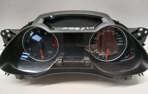 Audi A4 S4 B8 8K Speedometer (instrument cluster) 8K0920930A 9DZ258J49