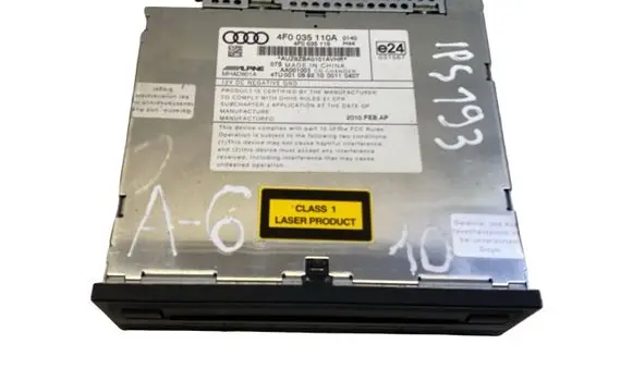 Audi A6 S6 C6 4F CD/DVD changer 4F0035110A 4F0035110 AA001001
