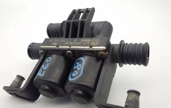 Coolant heater control valve